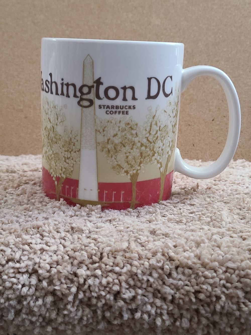 Starbucks Washington DC 2011 Coffee Mug Cup Collector Series Global Icon 16 oz